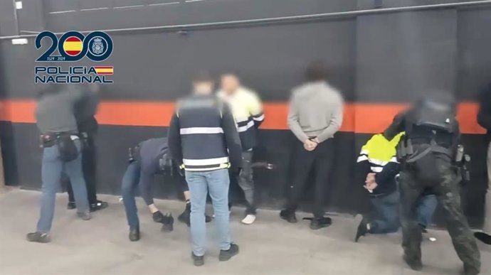 Desarticulada en dos naves de Madrid una red prestadora de servicios para el tráfico internacional de cocaína