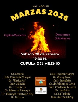 La Cúpula del Milenio de Valladolid, escenario este sábado de la celebración anual de las Marzas.