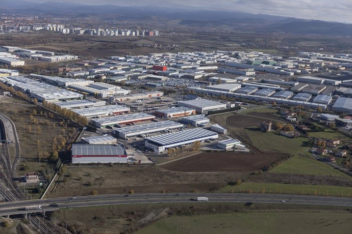 Jundiz industrialdea Gasteizen