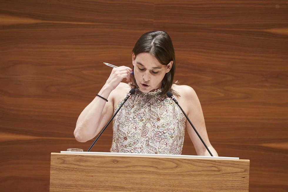 Archivo - La consejera de Vivienda, Juventud y Políticas Migratorias del Gobierno de Navarra, Begoña Alfaro, en una imagen de archivo