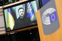 Zelenski pide ante la Eurocámara una fecha concreta para la adhesión de Ucrania a la UE