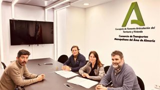 Reunión del Consorcio de Transporte Metropolitano del Área de Almería.