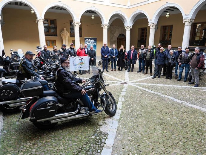 El Jubileo Motero viajará en su tercera edición de Valladolid a Mayorga por el Año Jubilar de la Santidad