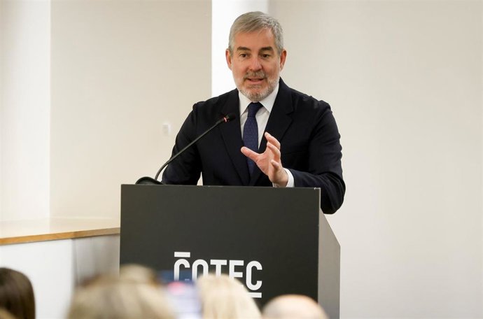 El presidente de Canarias, Fernando Clavijo