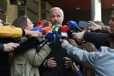 Foto: Tellado y Azcón se reúnen en la sede del PP de Madrid, en medio de la negociación con Vox en Aragón y Extremadura