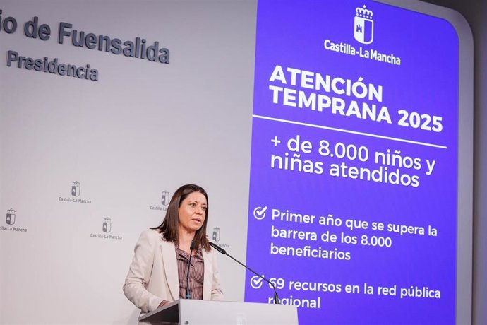 La consejera de Bienestar Social de C-LM, Bárbara García Torijano.