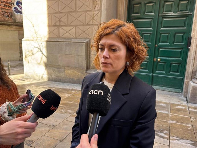 Alamany en declaraciones a los medios este martes