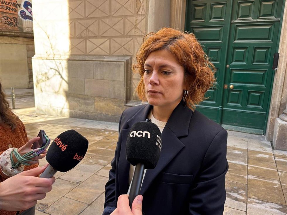 Alamany en declaraciones a los medios este martes