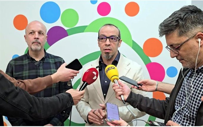 El responsable del sector de Sanidad en CSIF Castilla y León, Enrique Vega, en Salamanca