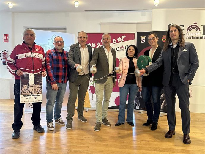 Un momento de la presentaicón del torneo.