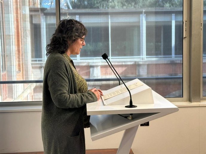 La diputada de la CUP Pilar Castillejo