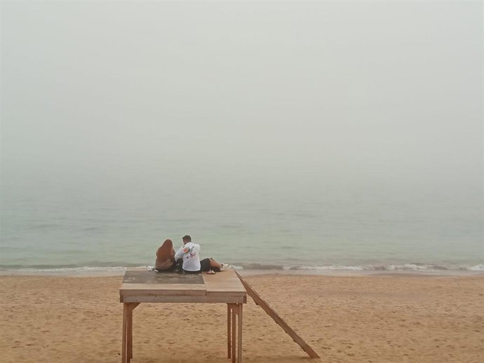 Un día de niebla en Palma.
