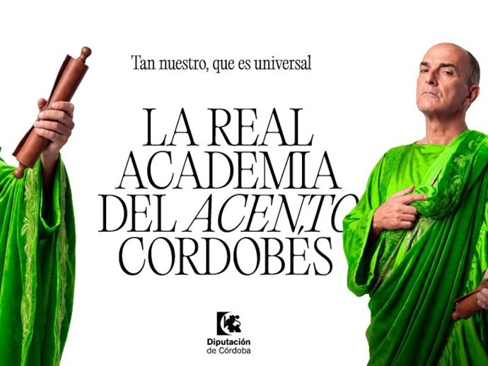Cartel de la campaña la 'Real Academia del Acento Cordobés'.