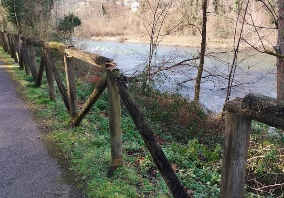 Senda entre Las Caldas y Caces