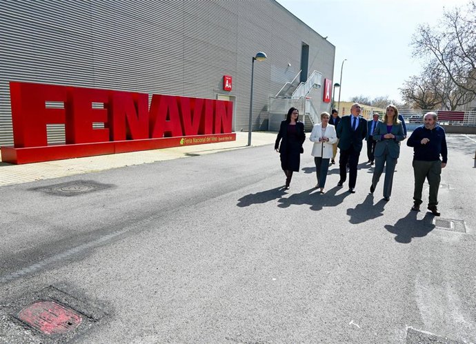 Visita de la presidenta de Cepyme al recinto Ifedi de Ciudad Real.