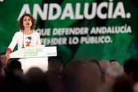 Montero (PSOE-A) anima a debatir sobre la "forma de proteger" las "hablas andaluzas" tras su promesa de impulsar una ley