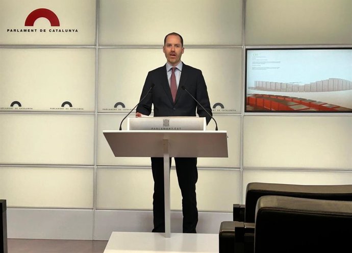 El portaveu del PP al Parlament, Juan Fernández