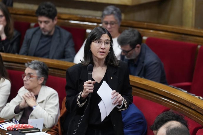 La consellera d'Interior, Núria Parlon