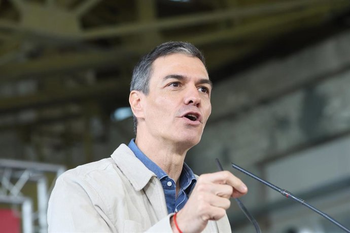 El secretario general del PSOE y presidente del Gobierno de España, Pedro Sánchez.