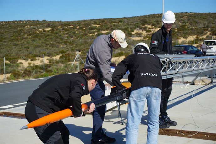 Origin, el cohete de Faraday Rocketry UPV