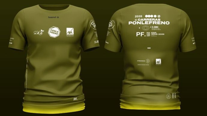 Camiseta de PONLE FRENO para su Circuito de 2026