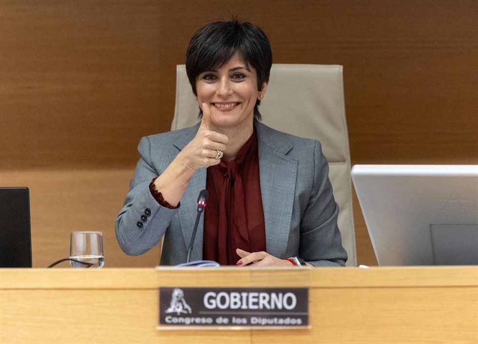 La ministra de Vivienda y Agenda Urbana, Isabel Rodríguez.