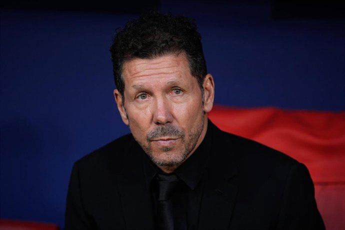 El entrenador del Atlético de Madrid, Diego Pablo Simeone, en una imagen de archivo.