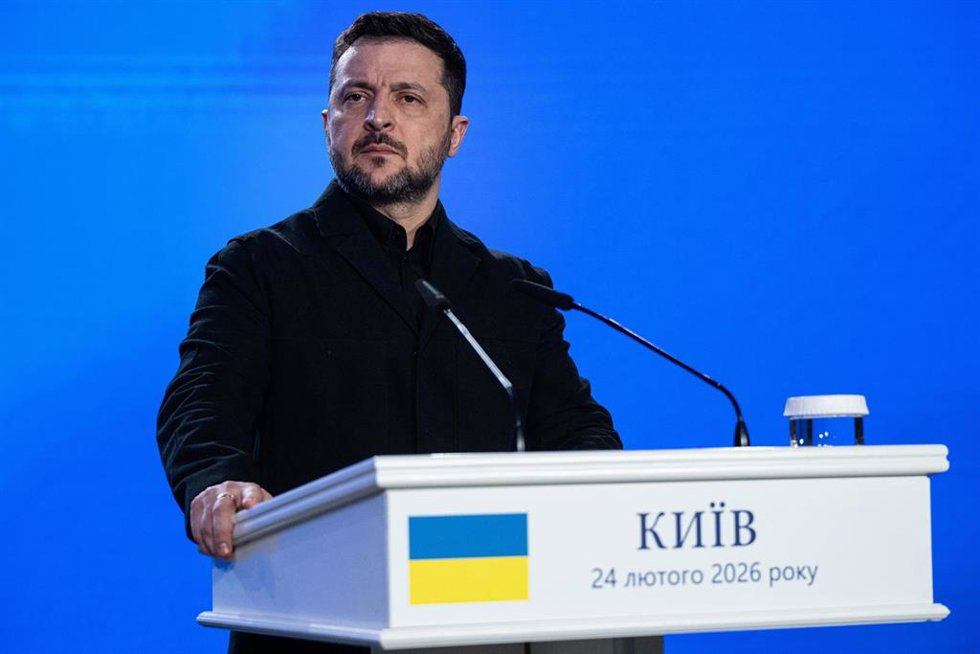 El presidente de Ucrania, Volodimir Zelenski