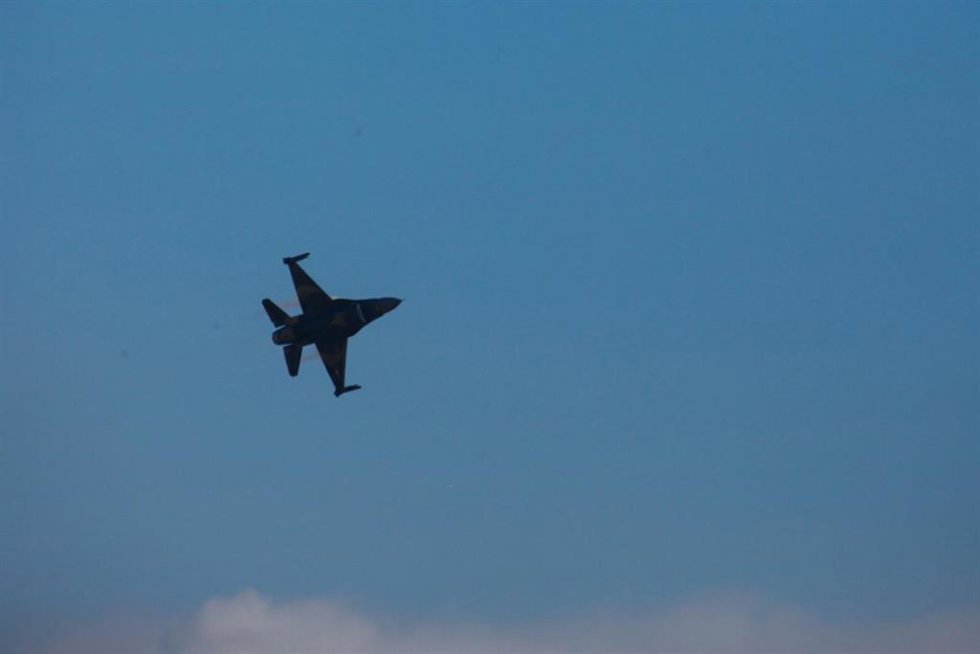 Archivo - Imagen de archivo de un avión F-16 de las Fuerzas Armadas de Turquía