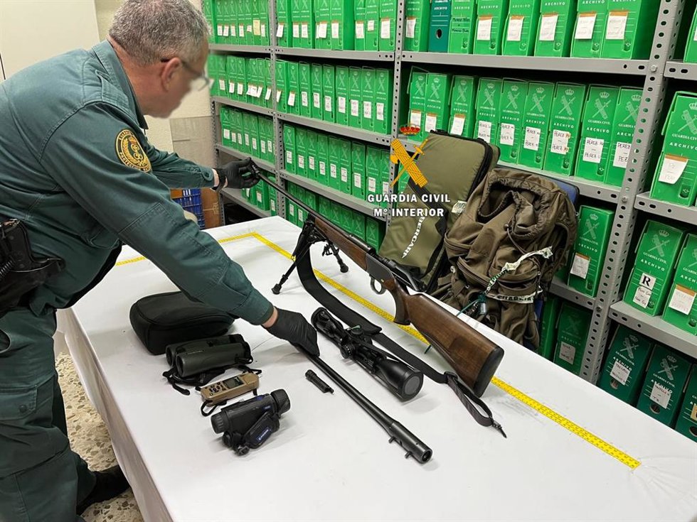 'Operación Venatus' De La Guardia Civil Con Tres Investigados Tras Caer Un Grupo Dedicado A La Caza Furtiva En Espacios Protegidos De Málaga Y Granada