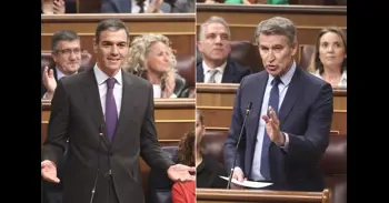 Feijóo pide desclasificar también los viajes en Falcon y Sánchez pregunta al PP por qué les molesta conocer papeles 23-F