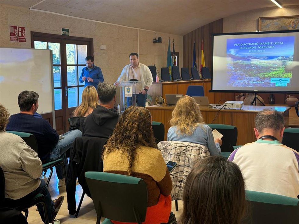 Presentación del Plan de Actuación de Ámbito Local contra Incendios Forestales de Andratx