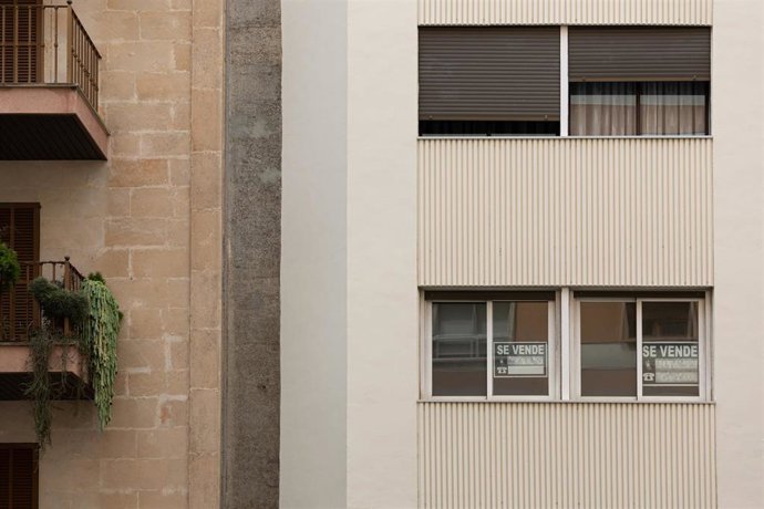 Archivo - Una vivienda en venta