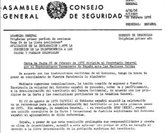 Foto: La carta con la que España renunció definitivamente al Sáhara Occidental cumple 50 años