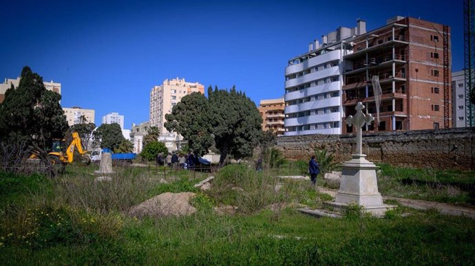 Antiguo cementerio de San José en Cádiz.