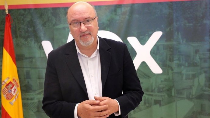 El presidente de Vox Granada y parlamentario andaluz, Ricardo López Olea.