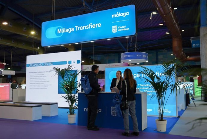 El Ayuntamiento muestra en Transfiere 2026 iniciativas innovadoras y proyectos estratégicos de Málaga