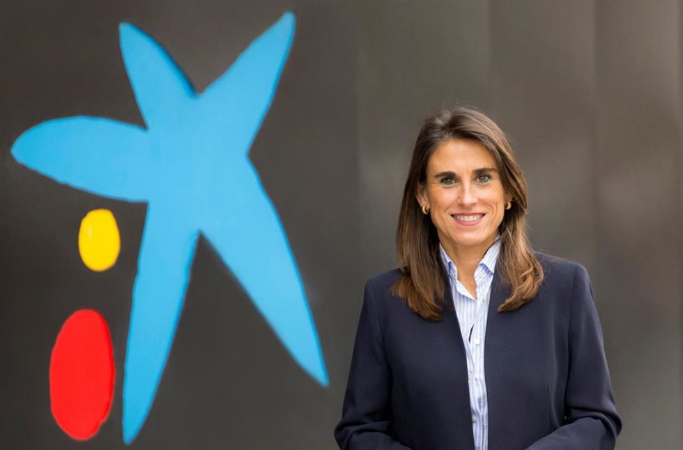Archivo - Isabel Moreno, directora territorial de CaixaBank en Navarra, La Rioja y Aragón.