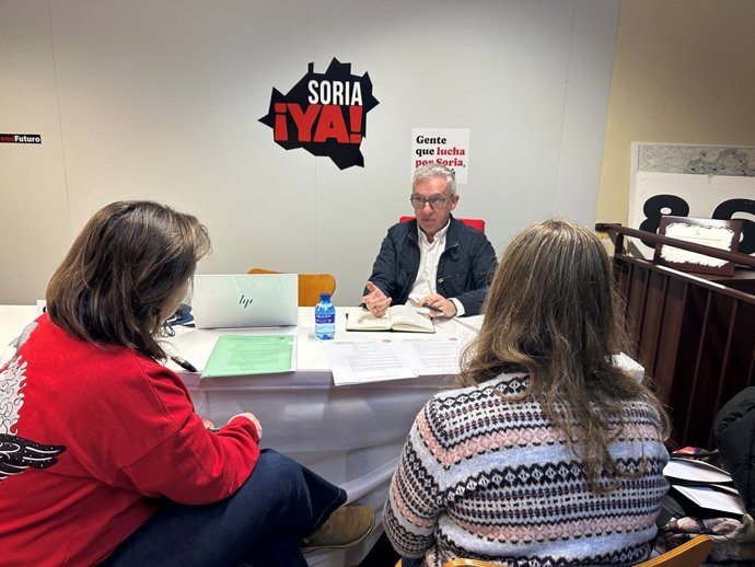 Reunión de Soria ¡YA! Con la Federación de AMPAS de centros de educación pública no universitaria de Soria
