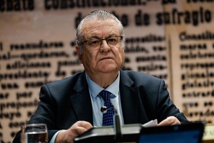 El presidente de Plus Ultra, Julio Martínez Sola, en la comisión de investigación sobre el 'caso Koldo', del Senado