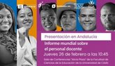 Foto: COMUNICADO: Cádiz acoge la presentación del Informe Mundial sobre la falta de profesorado