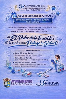 Cartel informativo de la jornada.