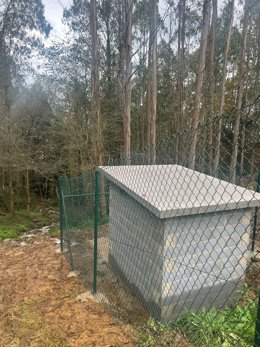 Caseta de captación de agua de La Mafalla.