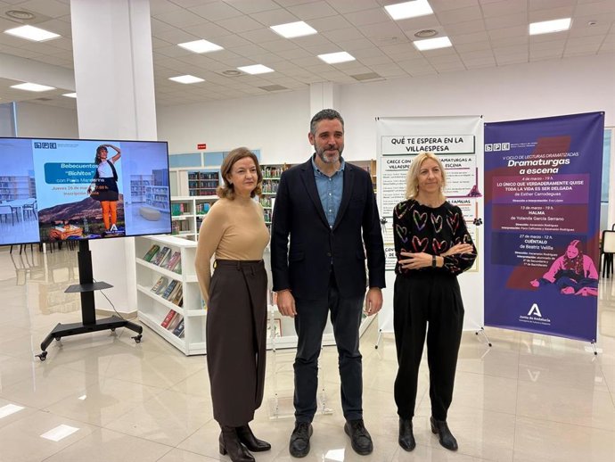 Presentación de la programación de marzo de la Biblioteca Pública Provincial 'Francisco Villaespesa' de Almería.