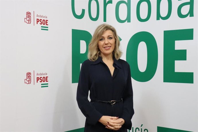 Ana Romero, en la sede provincial de su partido en Córdoba.