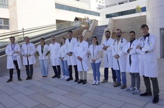 Profesionales de la Unidad de Lípidos del Hospital Reina Sofía.