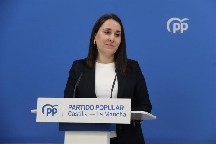La portavoz del PP de C-LM, Alejandra Hernández.