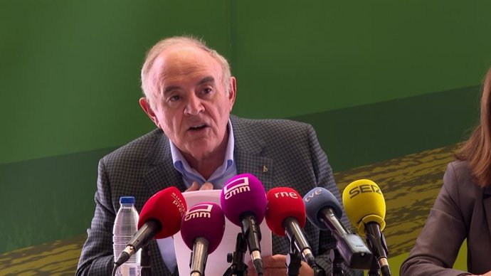 El presidente de Asaja, José María Fresneda.