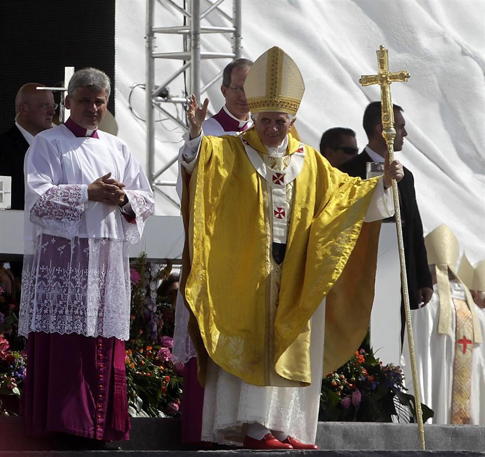 Archivo - Visita del Papa Benedicto XVI a España en 2011