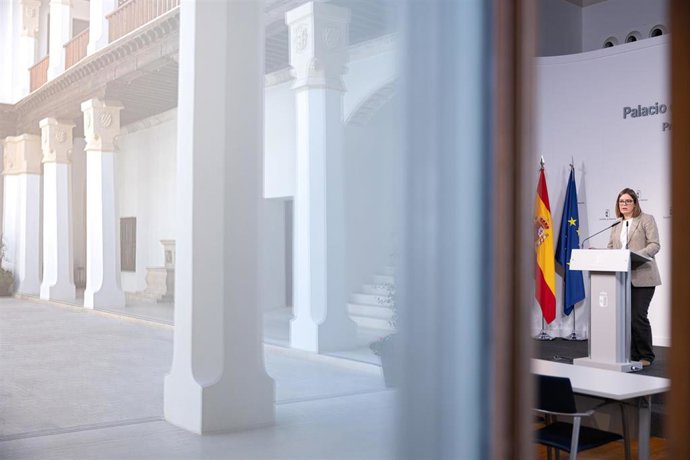 La portavoz regional, Esther Padilla.